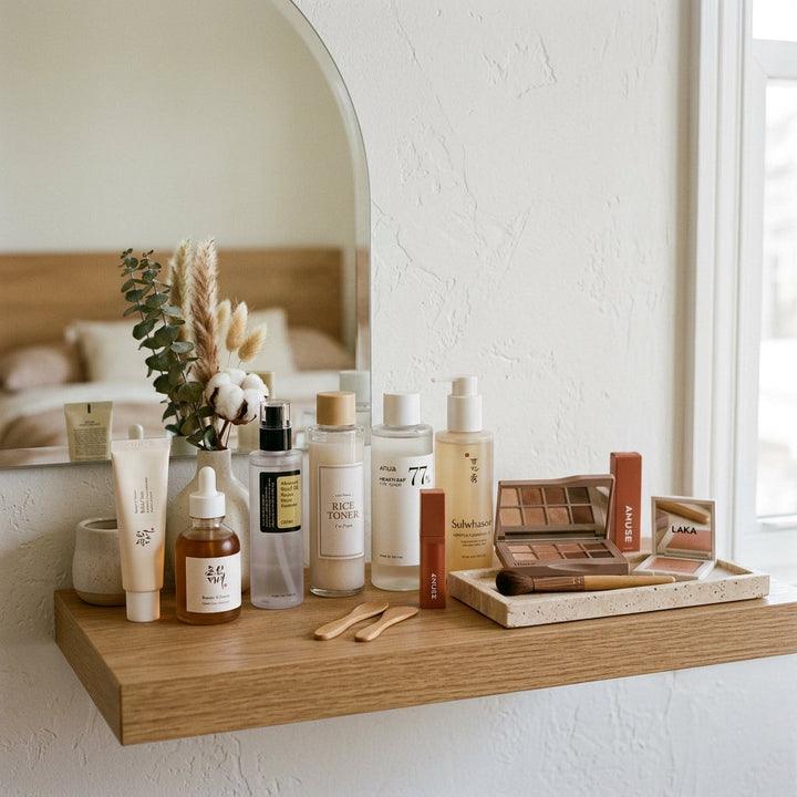 Retinol sandwich skincare routine for sensitive skin