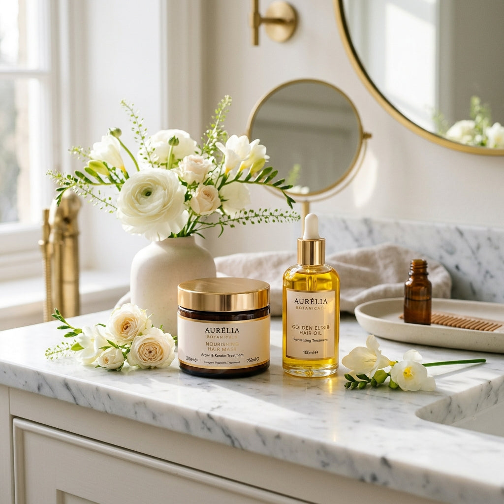 Korean bond and protein routine for damaged hair