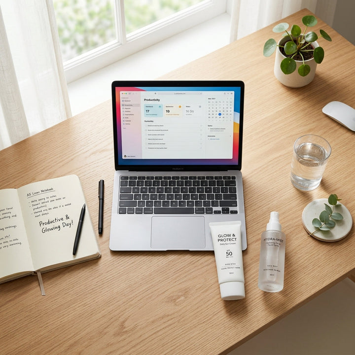 Day-to-night K-beauty hydration routine