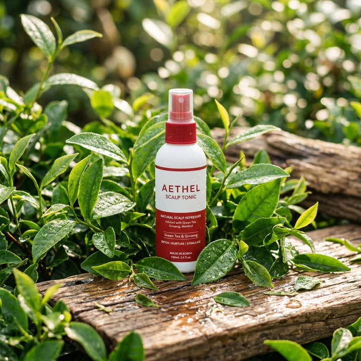 Korean scalp-care routine for fuller-looking hair