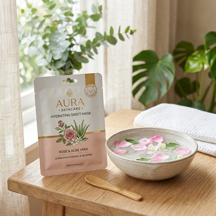 K-beauty routine for tired-looking and dry skin