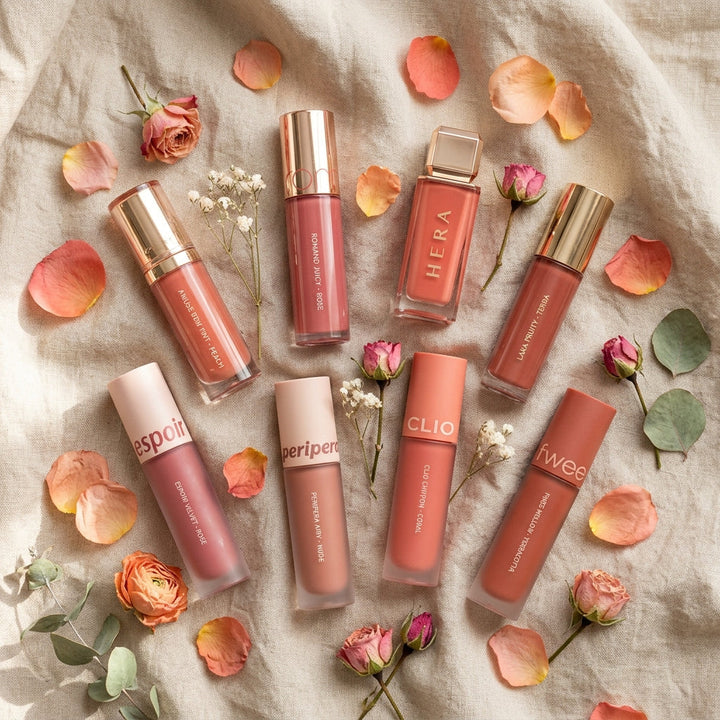Long-lasting Korean lip tint comparison