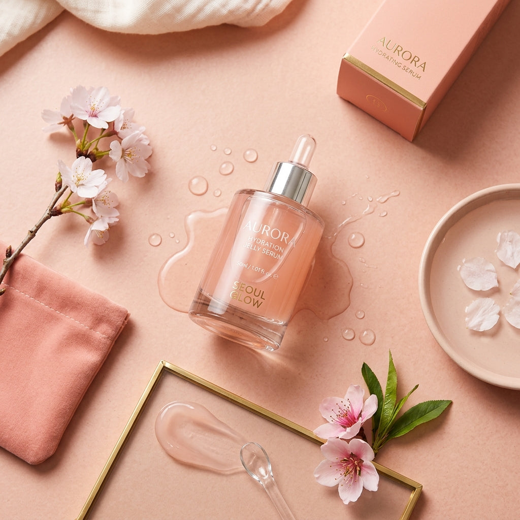 PDRN skincare guide with Korean beauty products