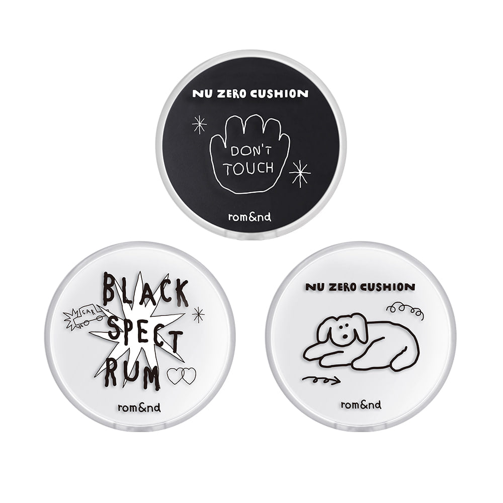 [rom&nd] Nu Zero Cushion #Black Spectrum