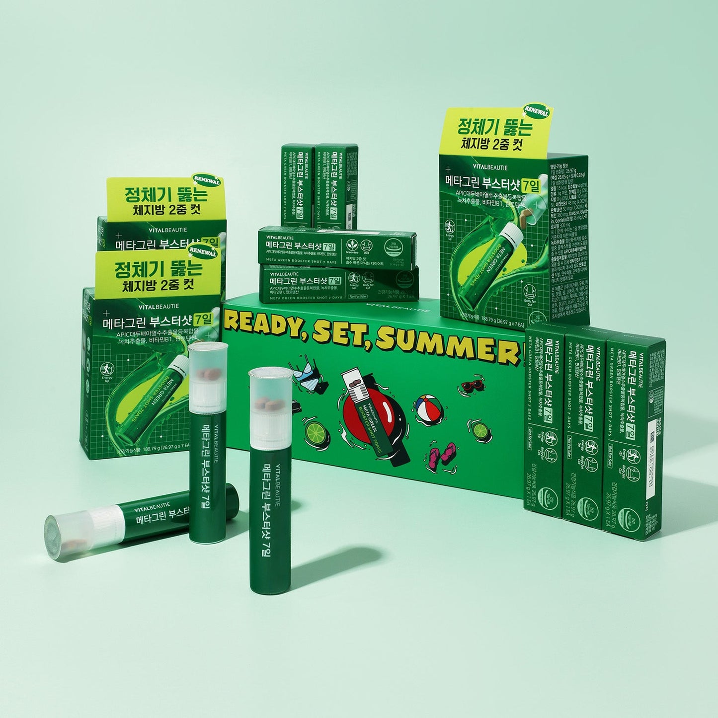 [Vital Beauty] Metagreen Booster Shot 28 Day Special Set (Country of Origin: See detailed description)