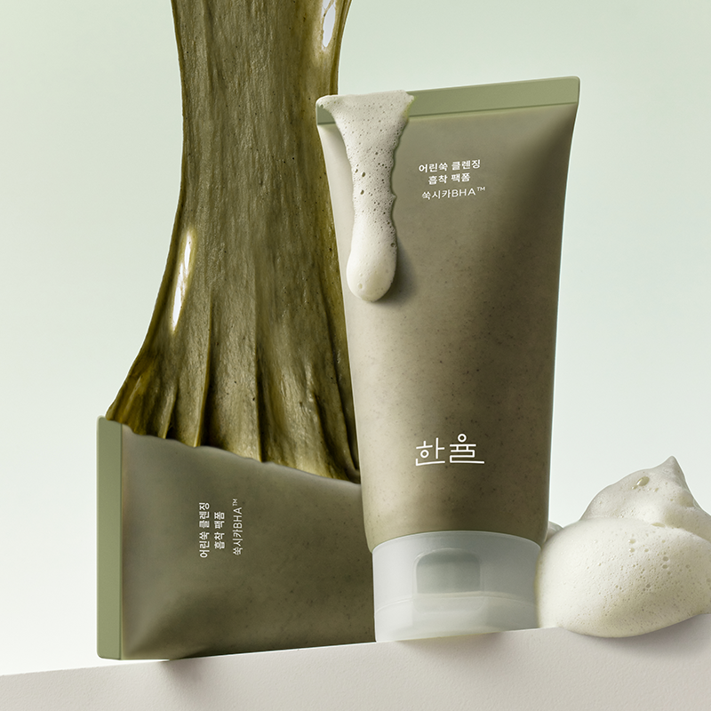 [Hanyul] Artemisia Cleansing Absorption Pack Foam Special Set 120ml
