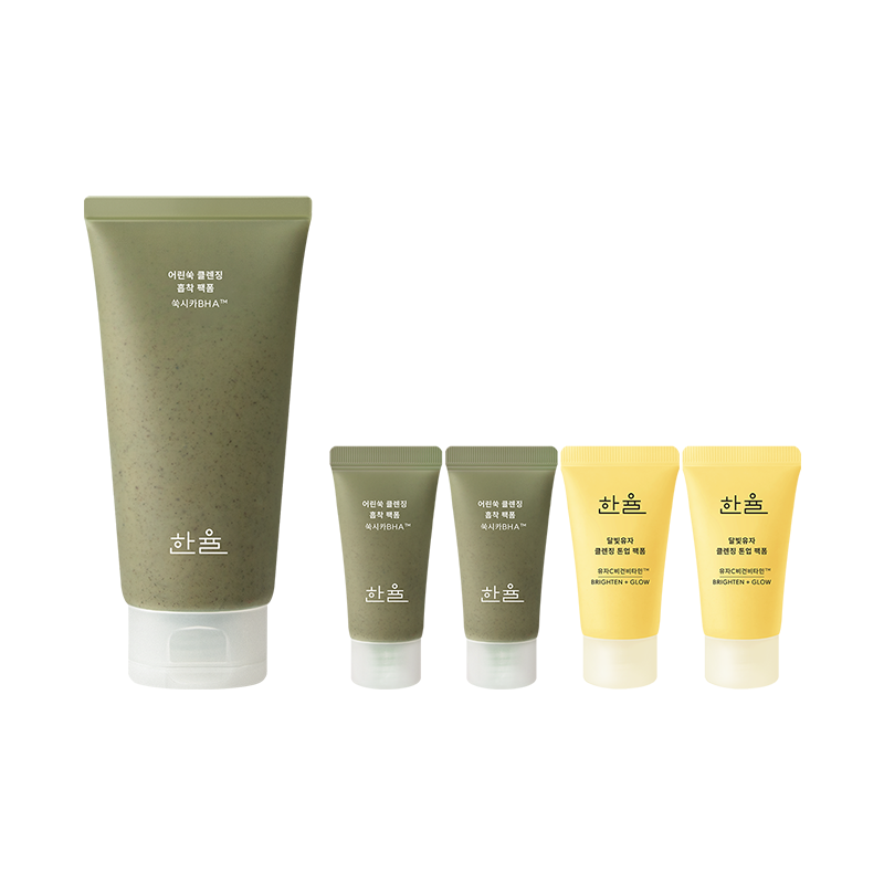 [Hanyul] Artemisia Cleansing Absorption Pack Foam Special Set 120ml