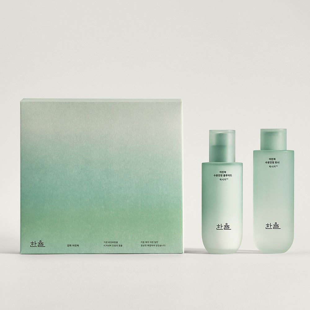 [Hanyul] Young mugwort moisturizing soothing 2-piece set