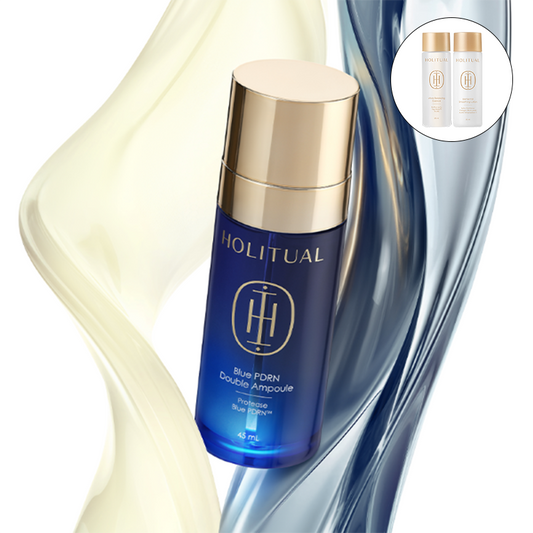 [Holyual] Blue PDRN Double Ampoule 45ml