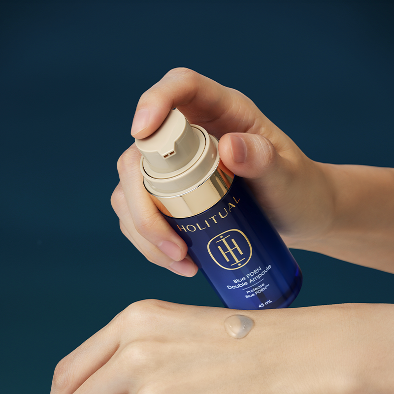 [Holyual] Blue PDRN Double Ampoule 45ml