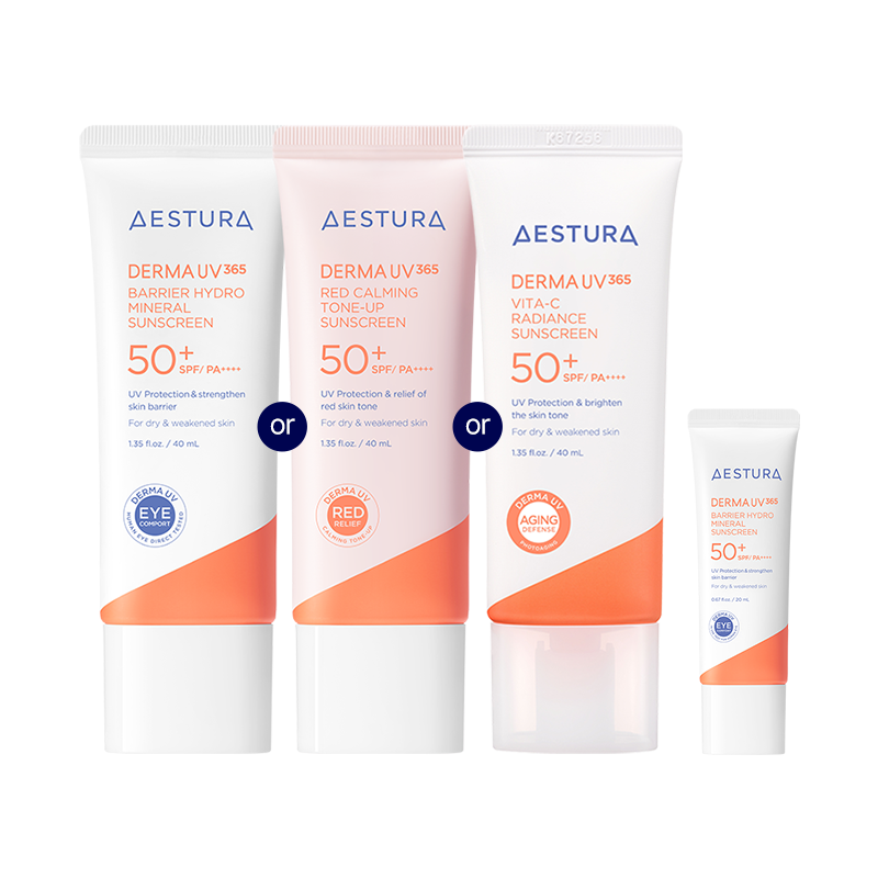 [Estra] DermaUV365 Inorganic sunscreen or tone-up sunscreen or Vita C