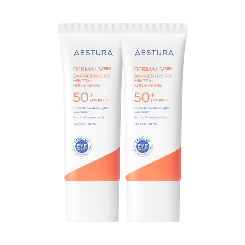 [estra] Derma UV365 Barrier Moisture Inorganic Sunscreen 40ml