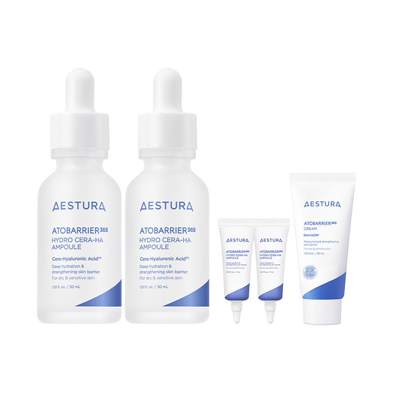 [Estra] Atobarrier 365 Cera-Hyal Inner Moisture Ampoule 30ml*2