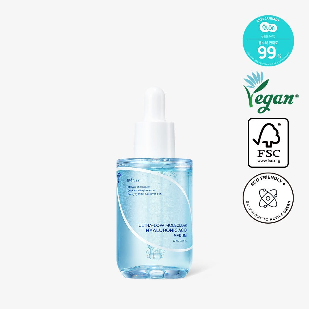 [Isntree] Sérum à l'acide hyaluronique à très faible masse moléculaire 50 ml