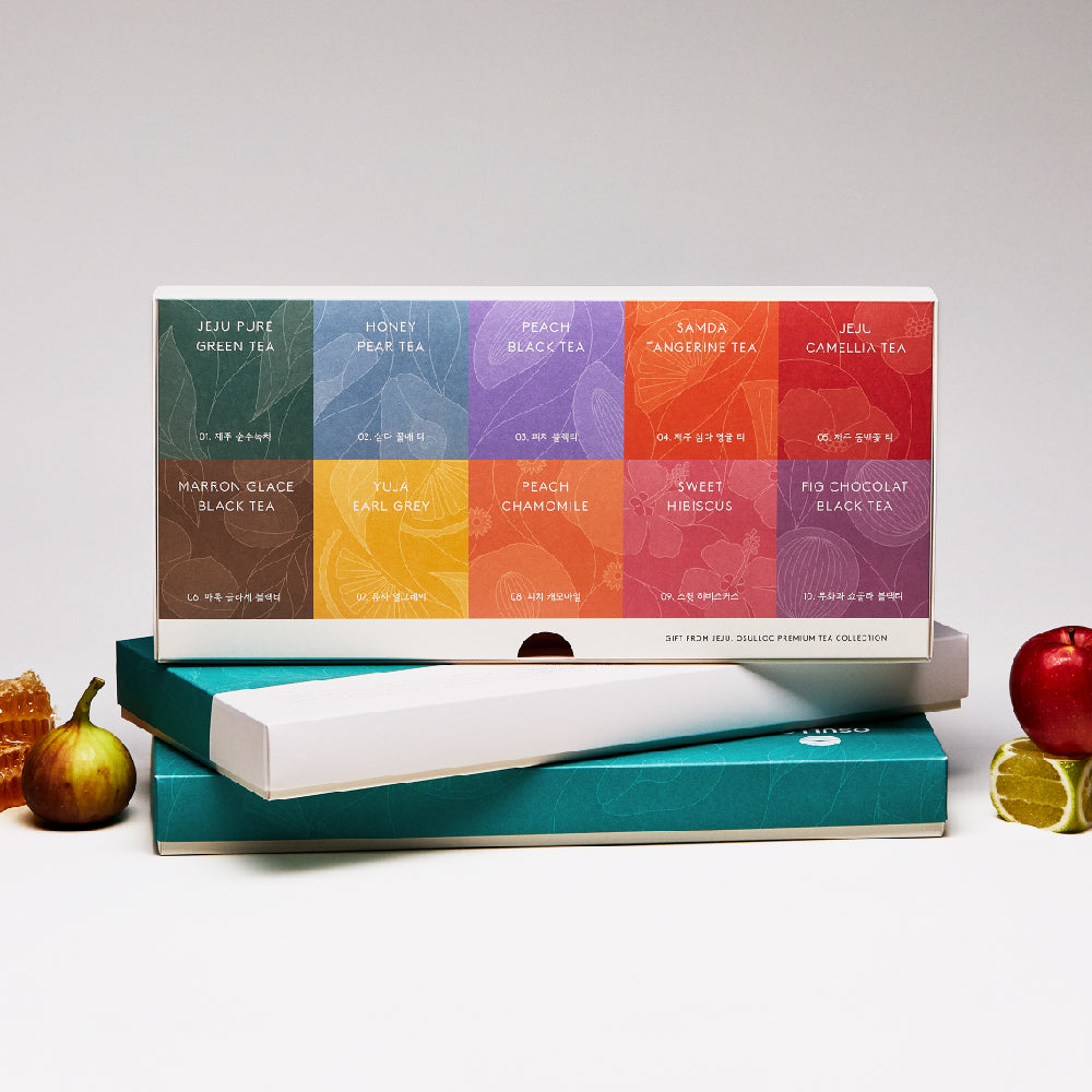 [Osulloc] 10 types of premium tea collection (country of origin: see detailed description)