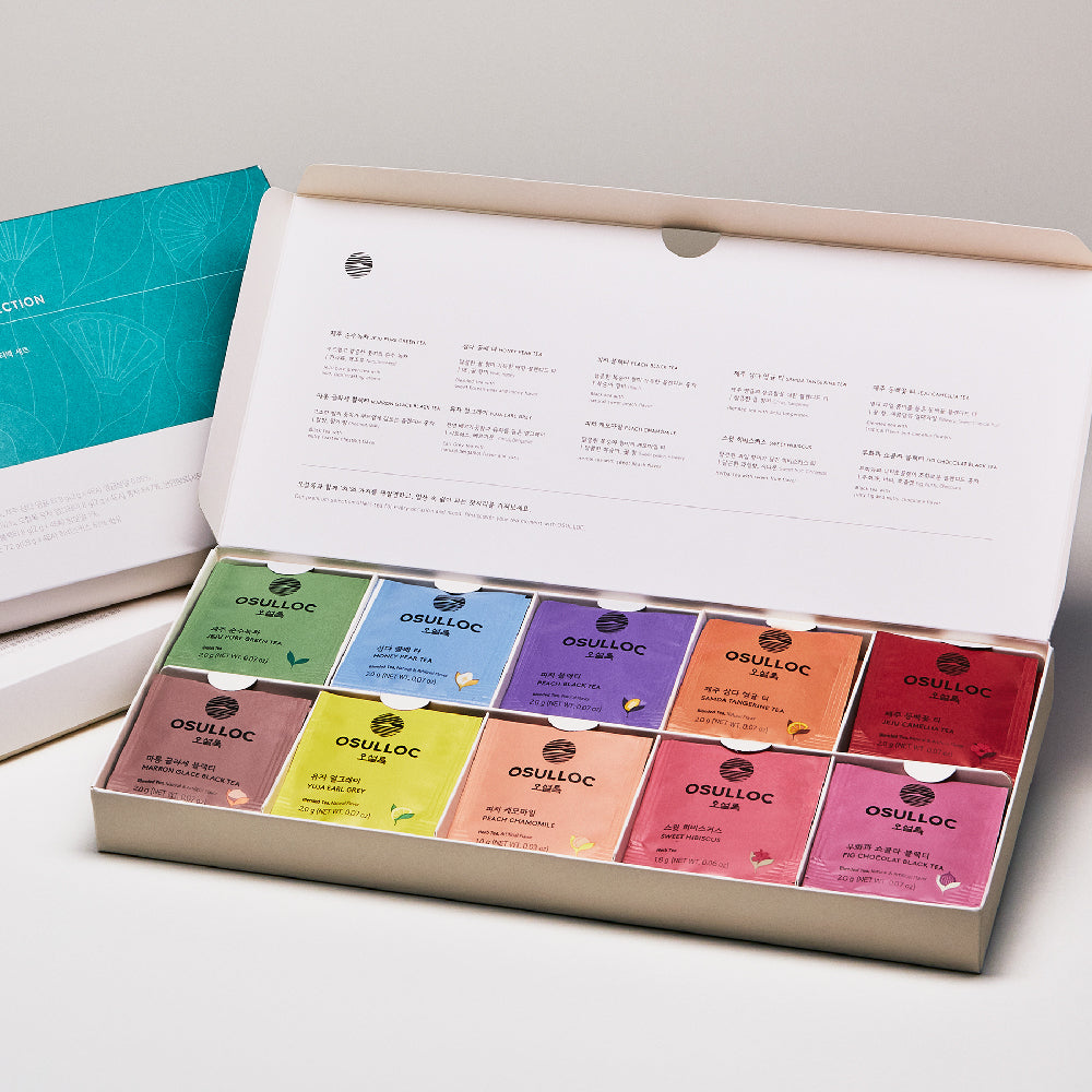 [Osulloc] 10 types of premium tea collection (country of origin: see detailed description)