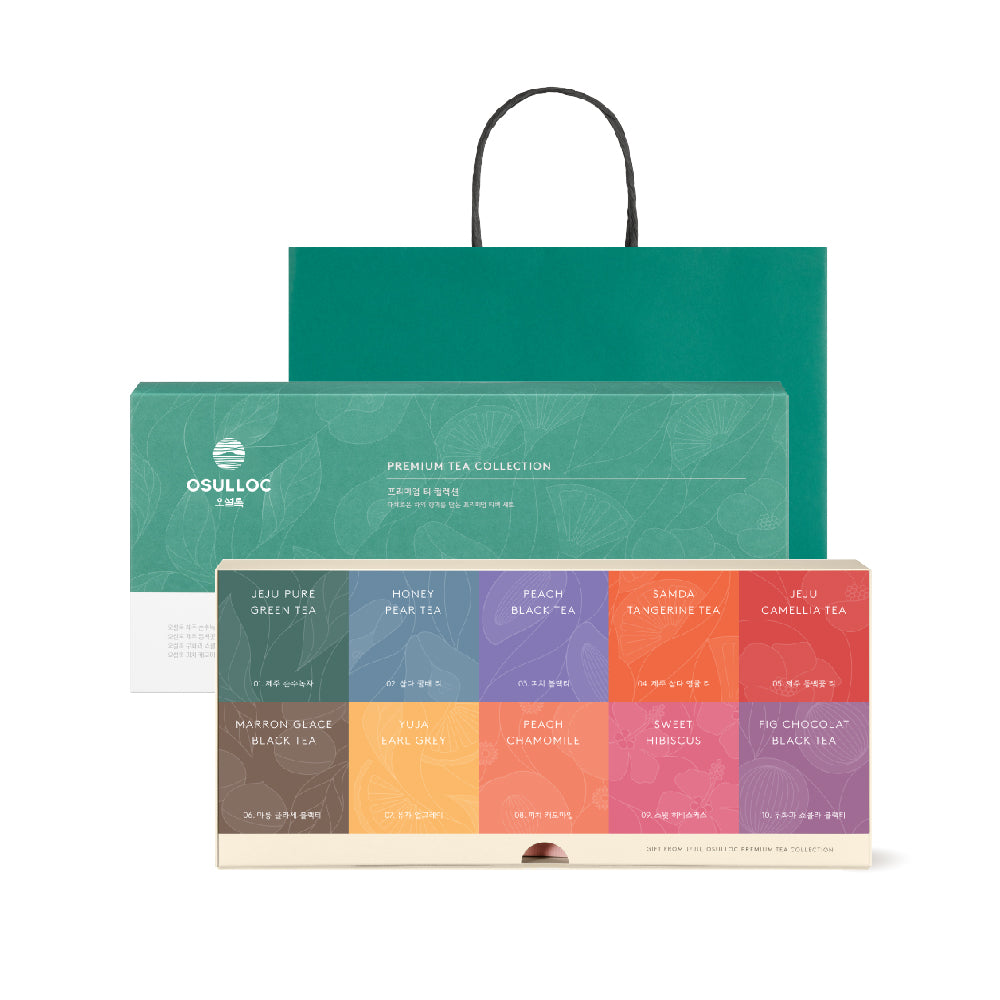 [Osulloc] 10 types of premium tea collection (country of origin: see detailed description)