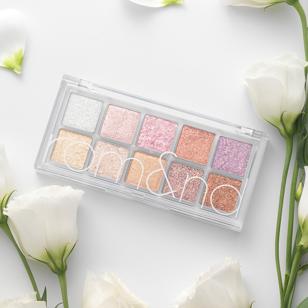 [rom&nd] Better Than Palette 00 Light & Glitter Garden #Secret Garden