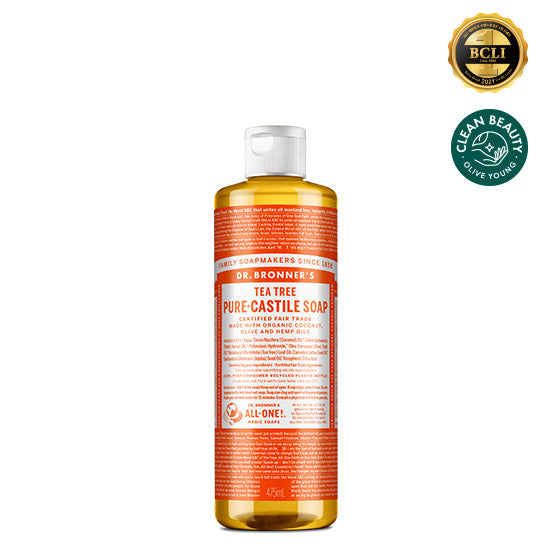 [DR.BRONNERS] Dr. Bronner's Pure Castile Soap 475ml 12 types, choose 1