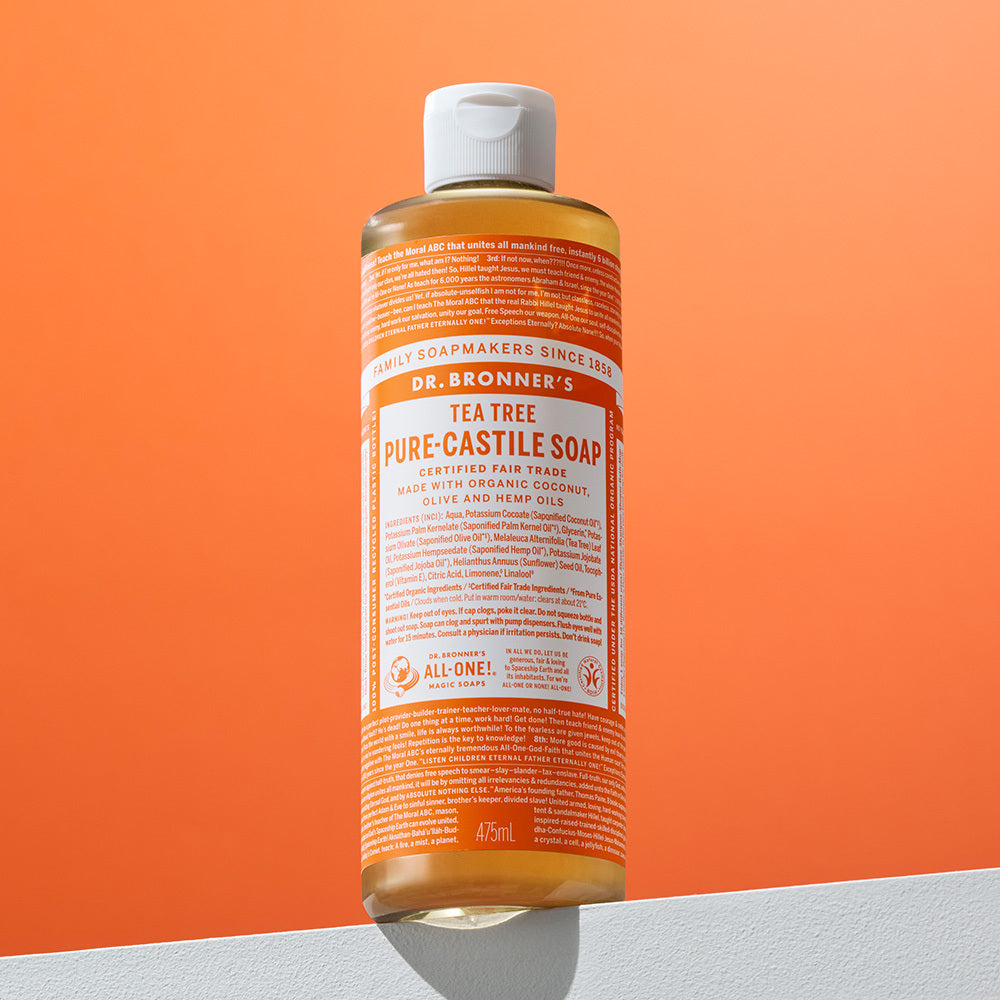 [DR.BRONNERS] Dr. Bronner's Pure Castile Soap 475ml 12 types, choose 1