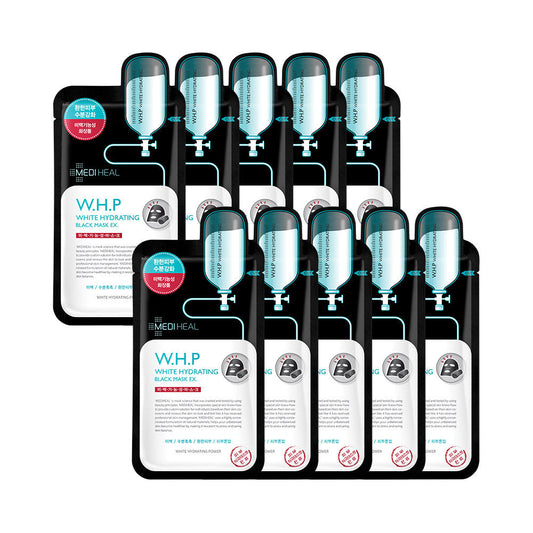 [mediheal] Mediheal W.H.P Brightening Moisture Black Mask EX 10 sheets