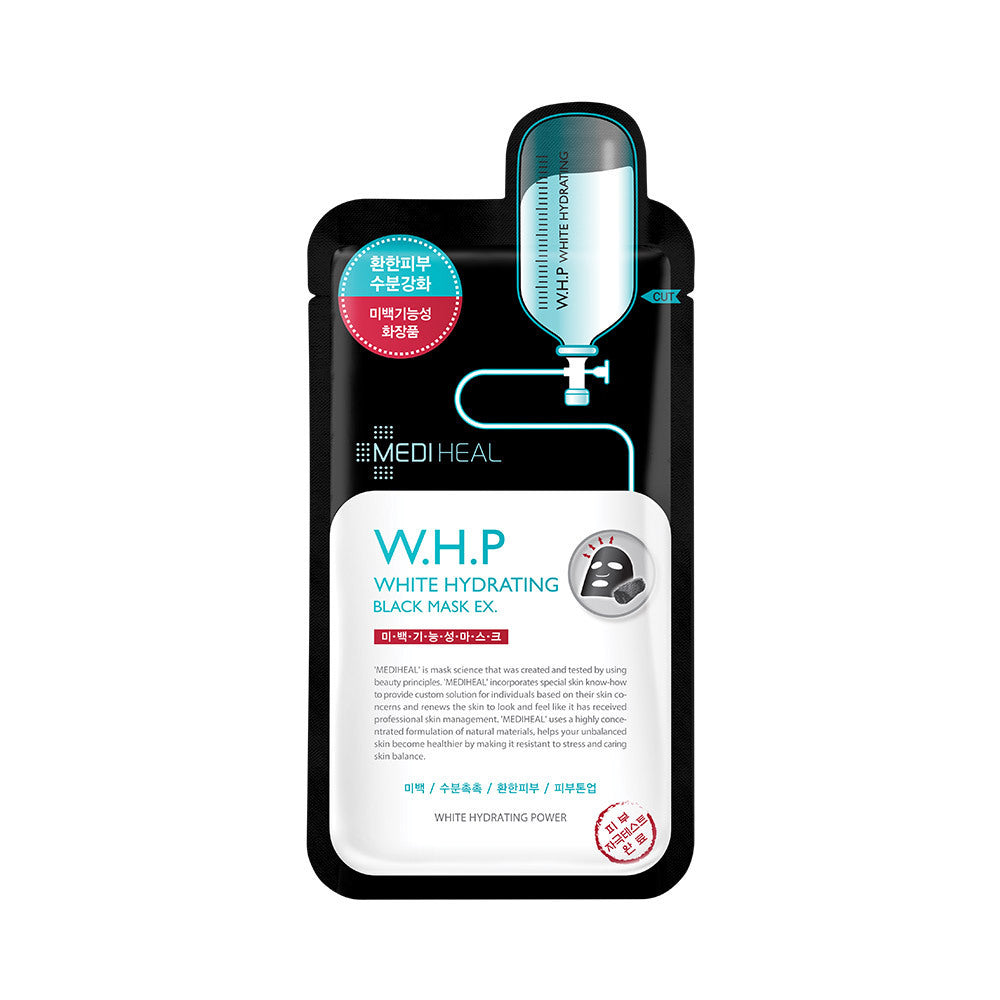 [mediheal] Mediheal W.H.P Whitening Moisture Black Mask EX 10 sheets