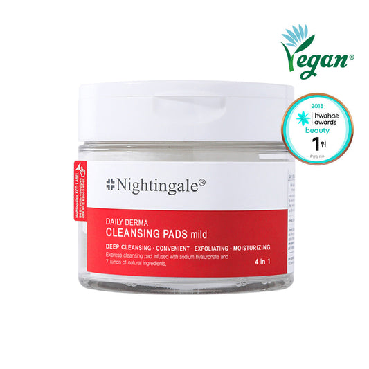 [Nightingale] Nightingale Daily Derma Cleansing Pad Mild (70 sheets)
