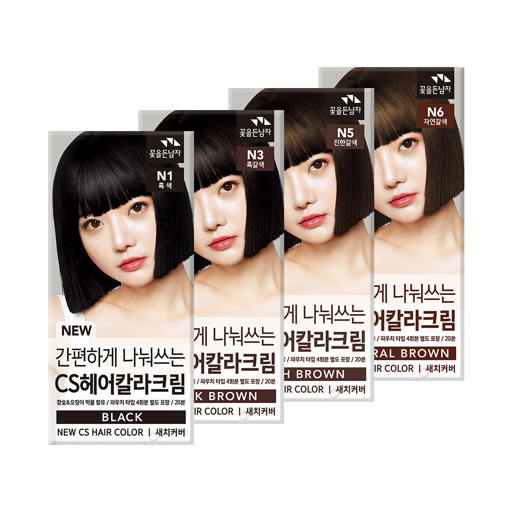 [FLOR de MAN] CS hair color cream that can be easily shared (for both dyeing and gray hair)