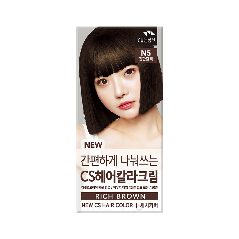 [FLOR de MAN] CS hair color cream that can be easily shared (for both dyeing and gray hair)
