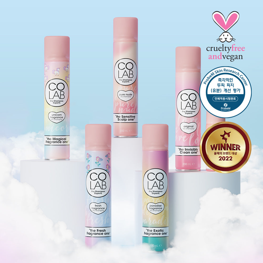 [KOLAB] Colab Dry Shampoo 200ml, 4 types, choose 1