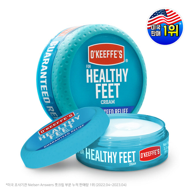 [Okeeffes] O'Keeps Healthy Fit Foot Cream Jar (91g)/Tube (85g) Choose 1