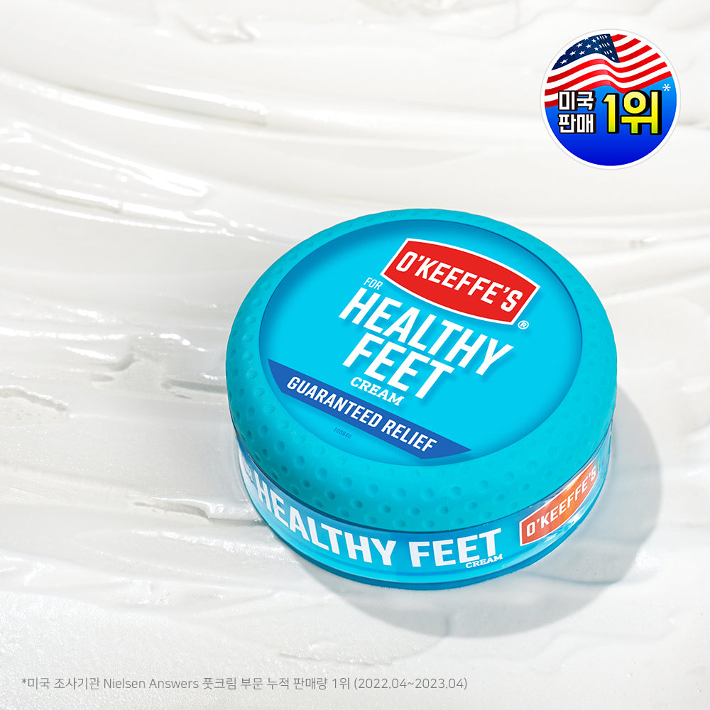 [Okeeffes] O'Keeps Healthy Fit Foot Cream Jar (91g)/Tube (85g) Choose 1