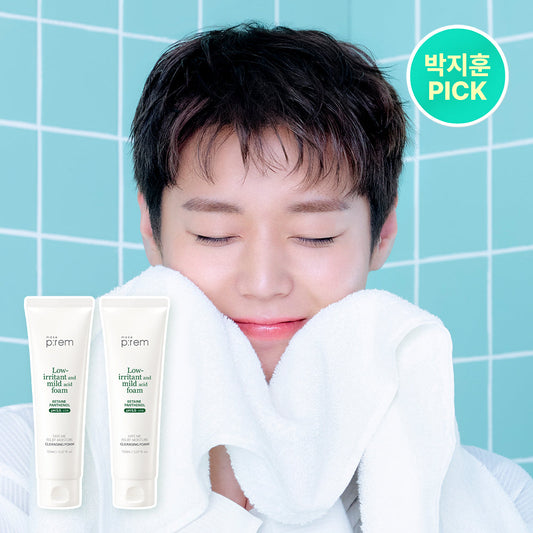 [makeprem] MakePrem Safe Me Relief Moisture Cleansing Foam 150ml 1+1 Special