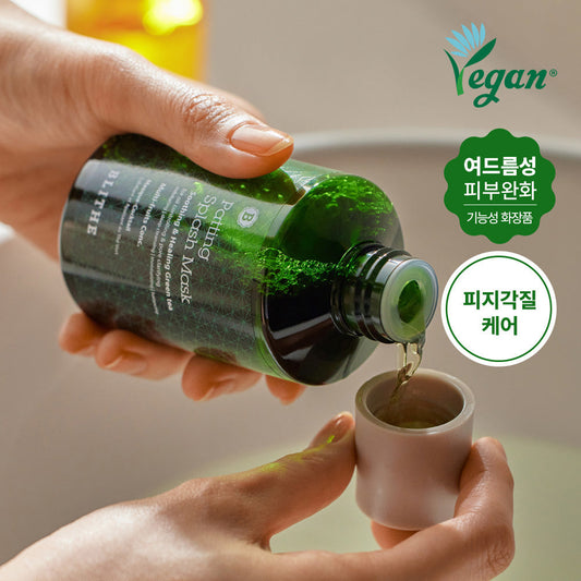[BLITHE] Blithe Patting Splash Mask Soothing and Healing Green Tea 150ml