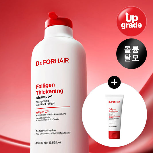 [Dr.forhair] Dr. For Hair Polygen Thickening Shampoo 400ML Special (+100ml) Volume & scalp care Volume Shampoo