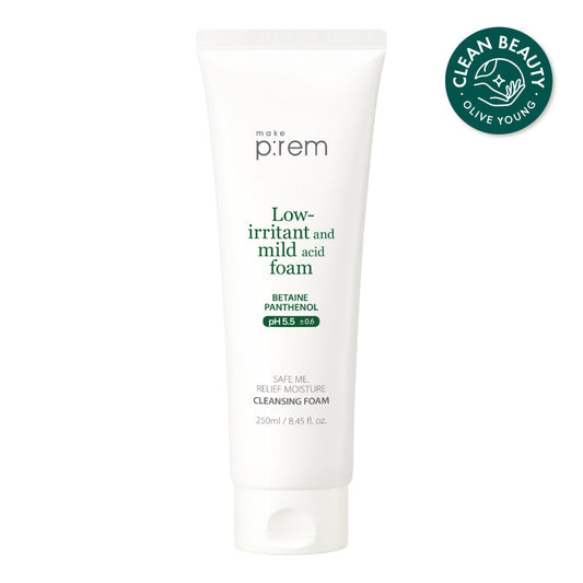 [makeprem] Make Prem Safe Me Relief Moisture Cleansing Foam 250ml