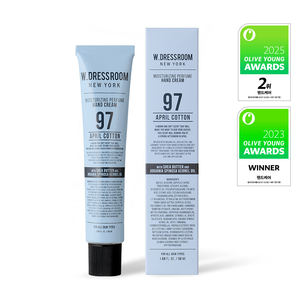[W.DRESSROOM] W.DRESSROOM Perfume Hand Cream 50ml 6 types