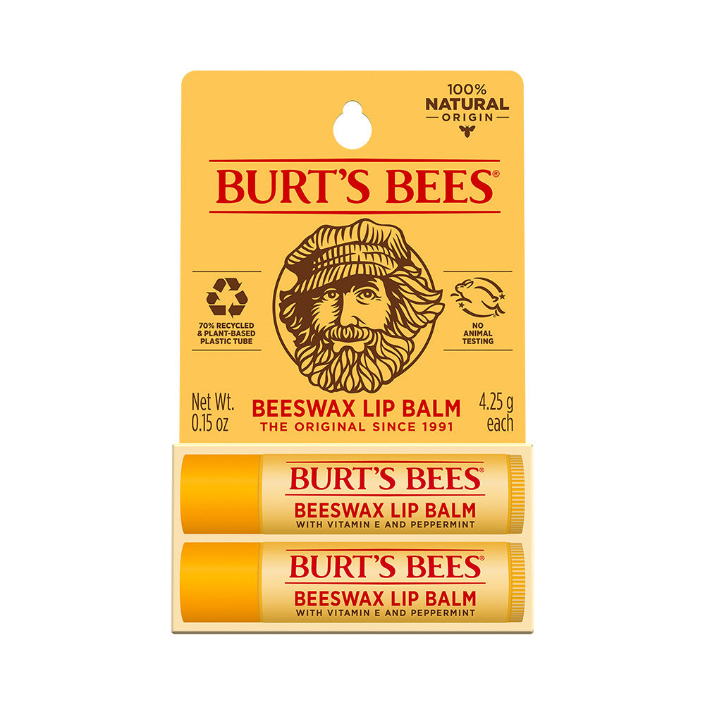 [BURT'S BEE] Burt's Bees Lip Balm Duo Pack (4.25g+4.25g) 4 types, choose 1