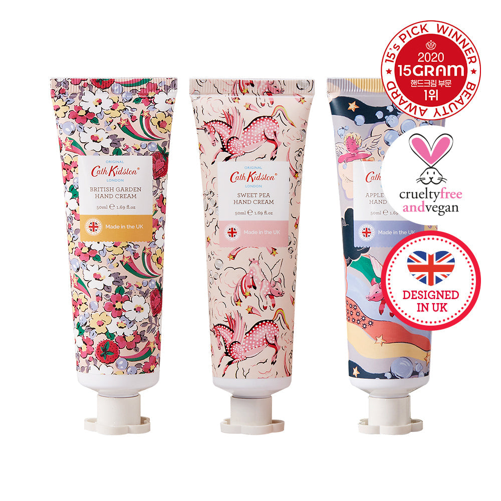 [Cath Kidston] Cath Kidston Vegan Hand Cream 50ml (3 types, choose 1)