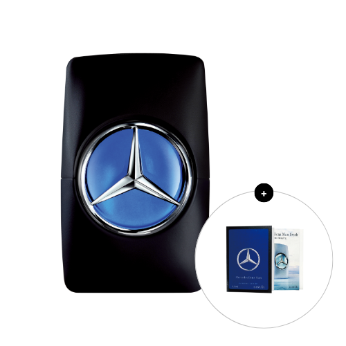 [Mercedes-Benz] Mercedes Benz Men EDT 100ml special (+ 2 vials)