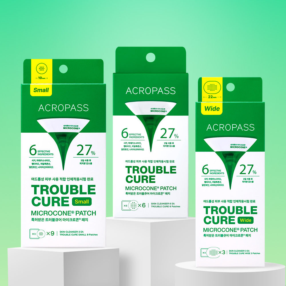 [acropass] Emergency soothing trouble cure 6 sheets/3 wide sheets/9 small sheets, 3 types, 1 choice