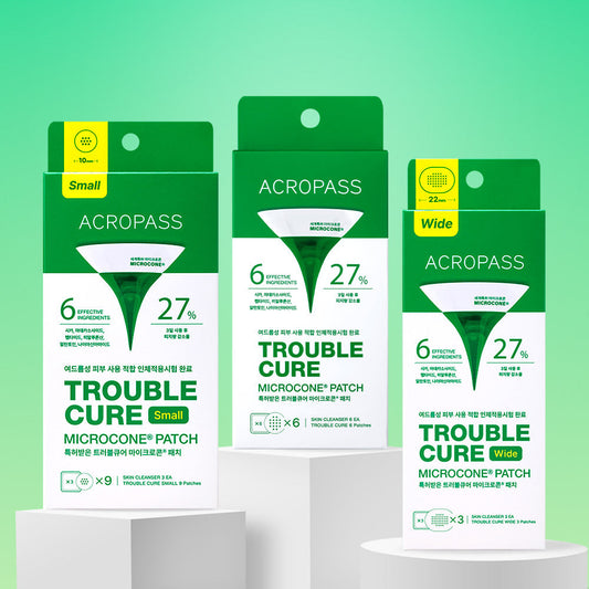 [acropass] Emergency soothing trouble cure 6 sheets/3 wide sheets/9 small sheets, 3 types, 1 choice