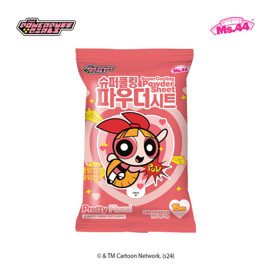 [ms.44] MS44 Super Cooling Powder Sheet Pretty Floral 15 sheets