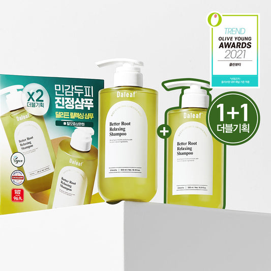 [DALEAF] Dalif Relaxing Shampoo Double Plan (500ml+500ml)