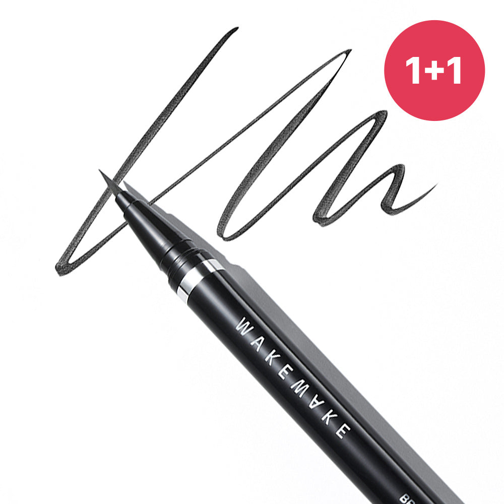 [wakemake] Wake Make Iron Wall Brush Eyeliner 3COLOR (1+1 plan)
