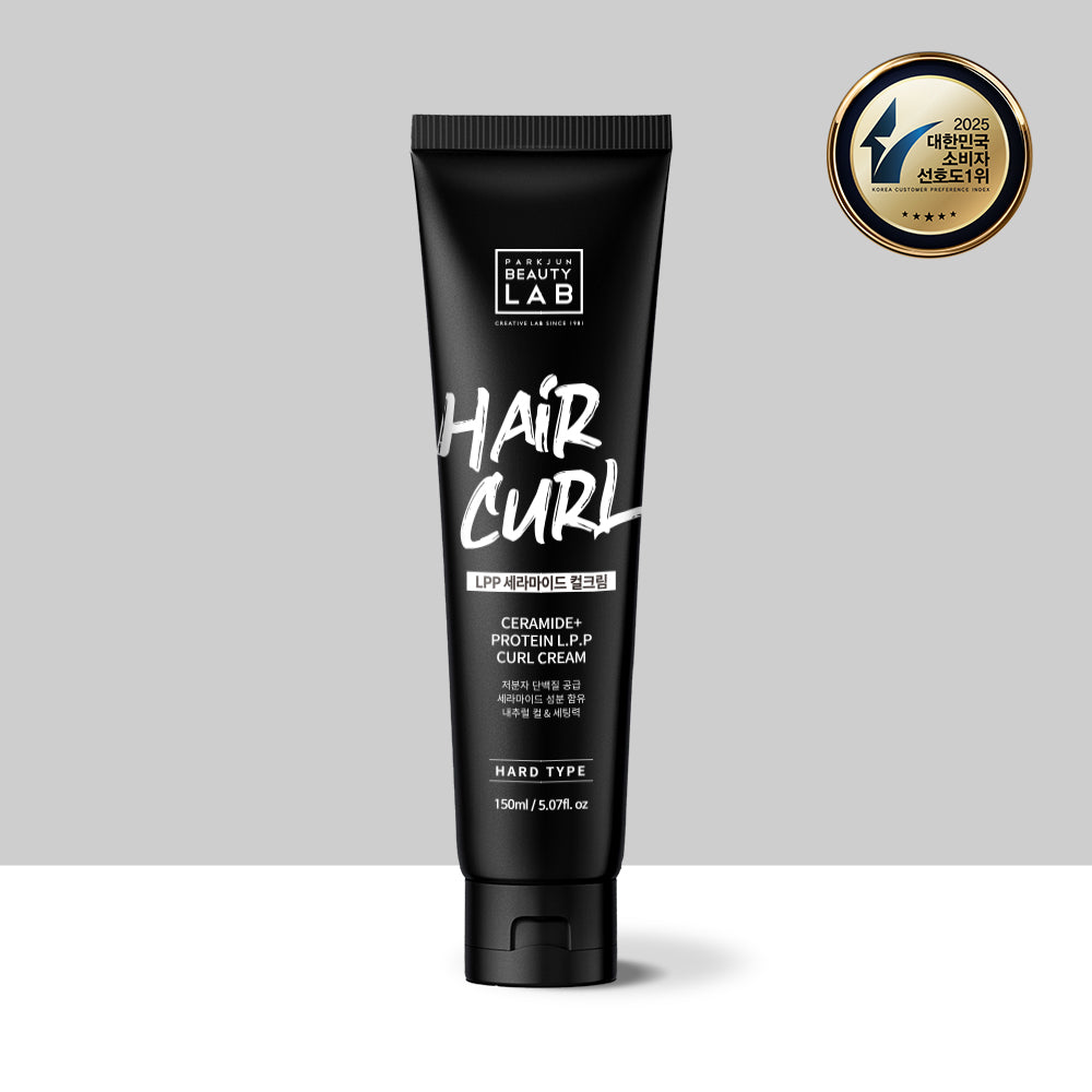 [PARKJUN BEAUTY LAB] Parkjun Beauty Lab LPP Ceramide Hard Hair Curl Cream 150ml (Beauty Salon Curling Essence)