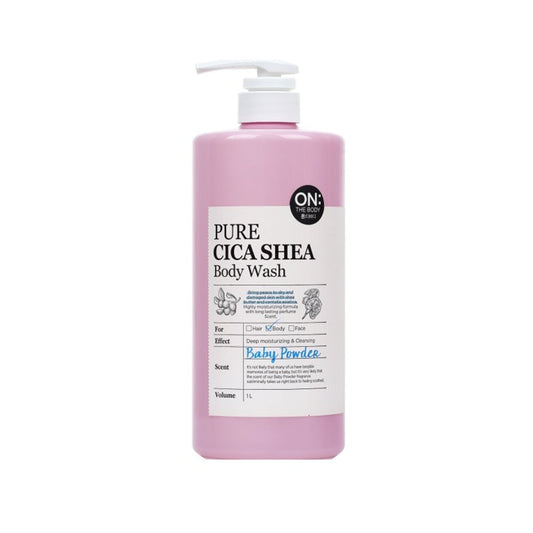 [ON:THE BODY] On the Body Pure Cica Shea Baby Powder Body Wash 1000ml