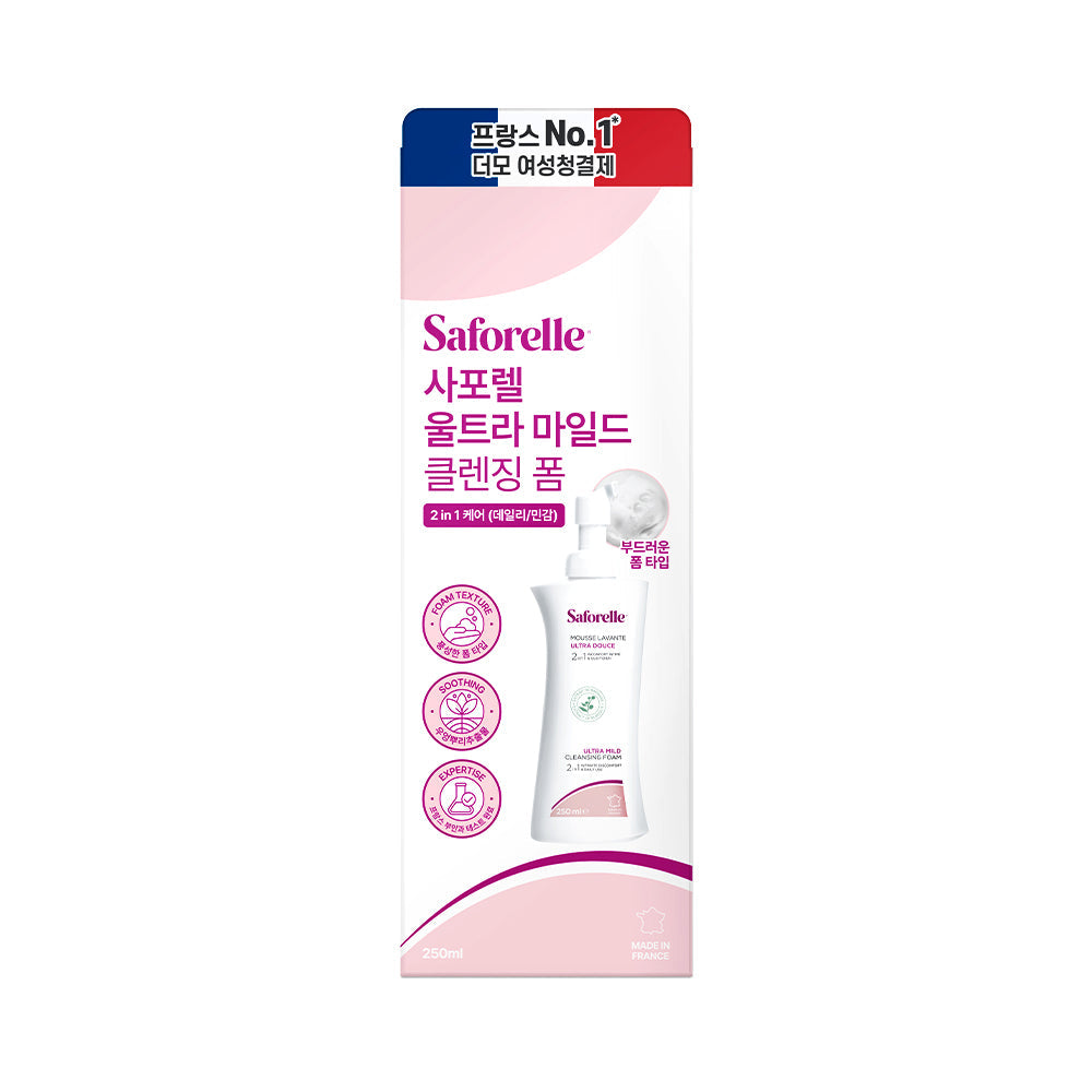 [Saforelle] Saforel Feminine Cleanser 250ml (2 types, choose 1)