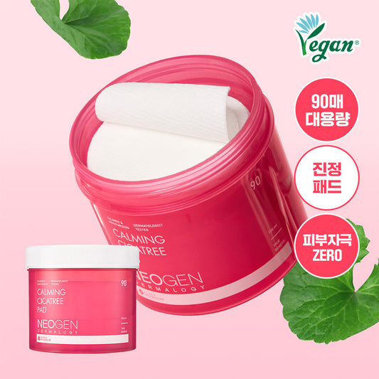 [neogen] Neogen Calming Cica & Tea Tree Calming Toner Pads 90 sheets