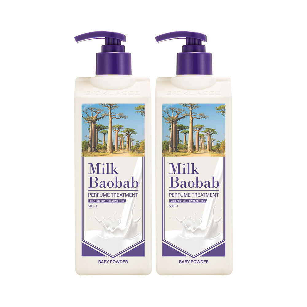 [milkbaobab] Milk Baobab Perfume Treatment Baby Powder Double Special (500ml+500ml)